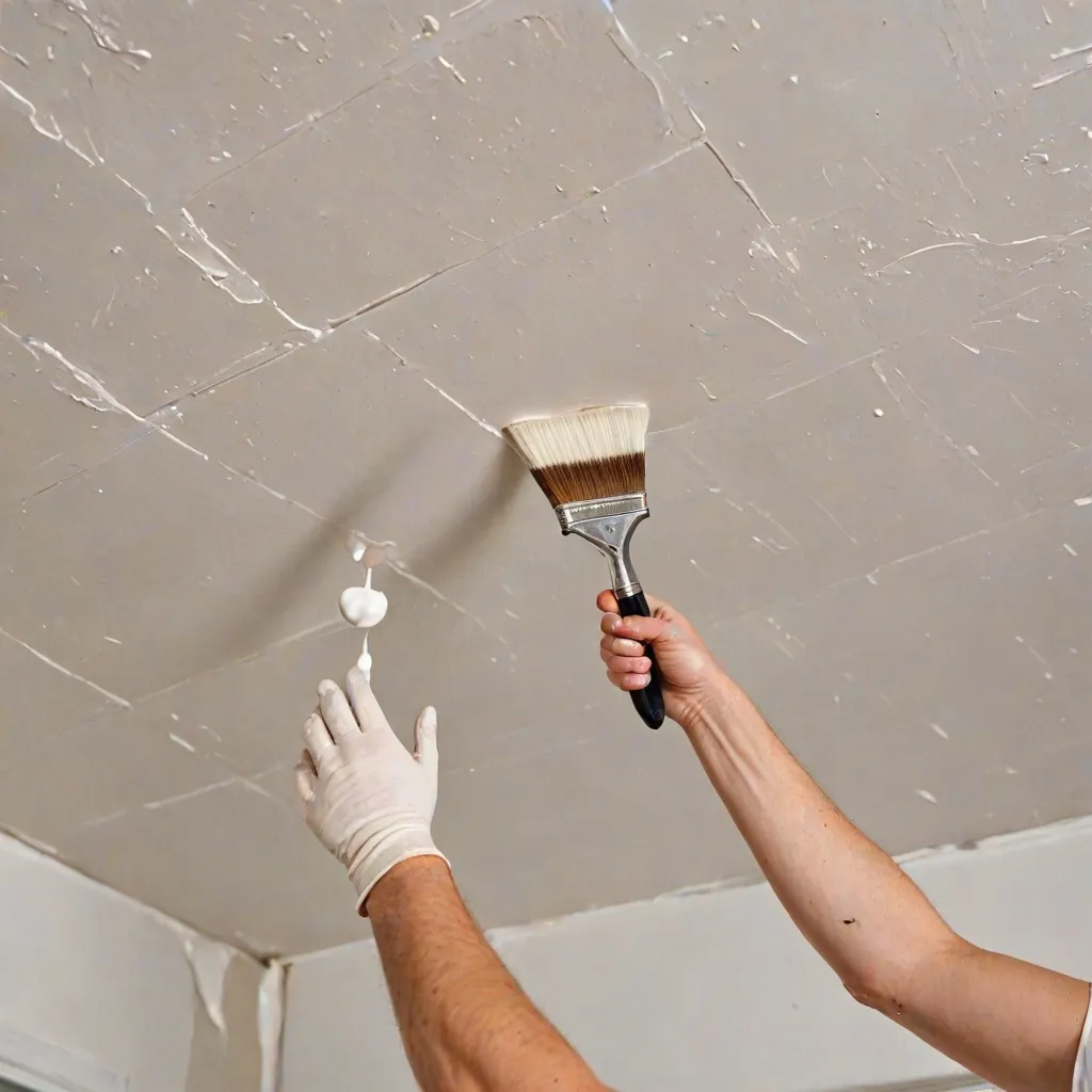 Jak skutecznie zamalować zacieki na suficie?