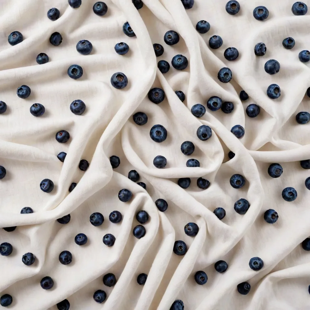 Jak usunąć plamy z jagód z tkanin bawełnianych?