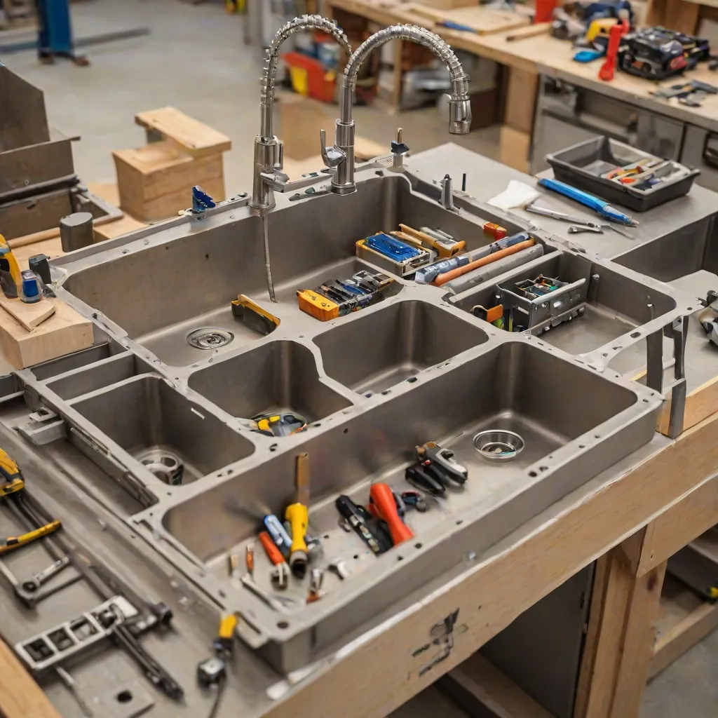 Budowa stojącej baterii zlewozmywakowej – jak to działa?