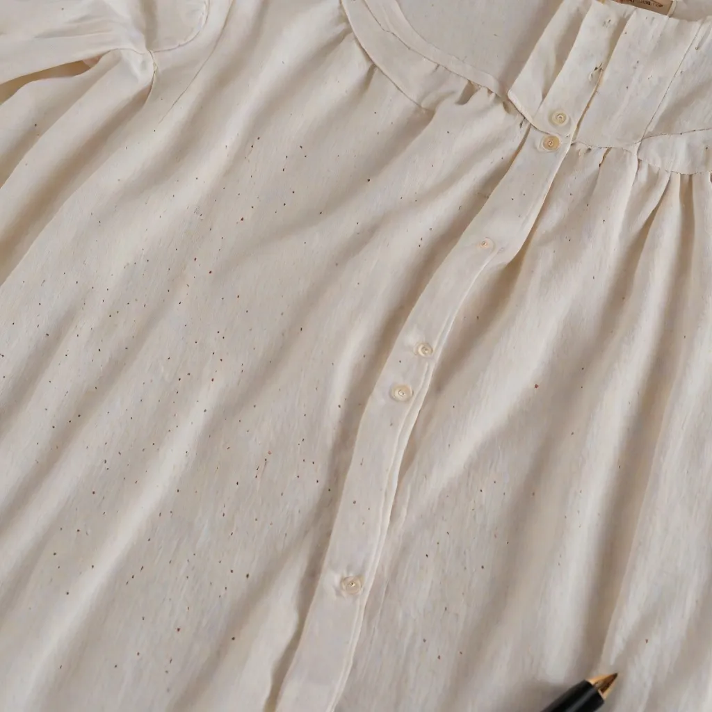 Jak usunąć plamę z długopisu z białej bluzki?