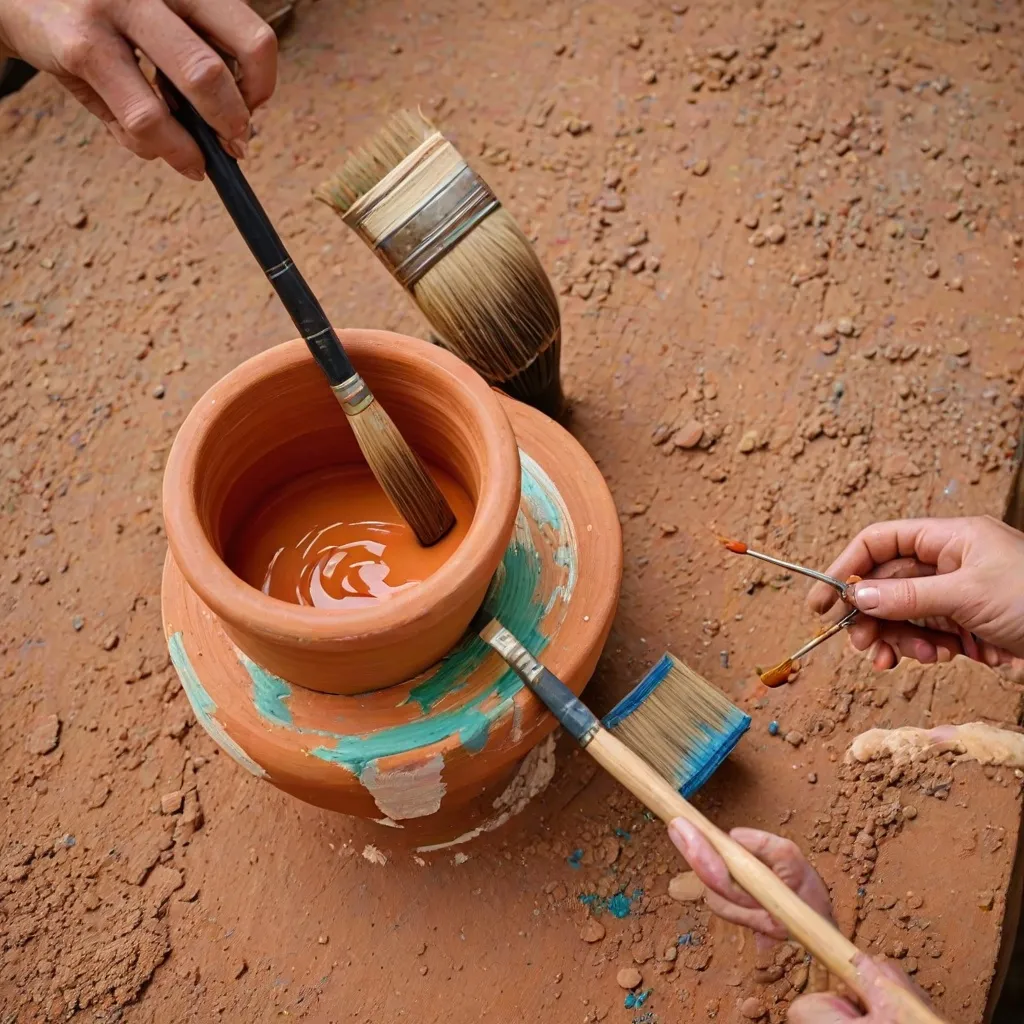 Jaka farba do doniczek glinianych: poradnik malowania