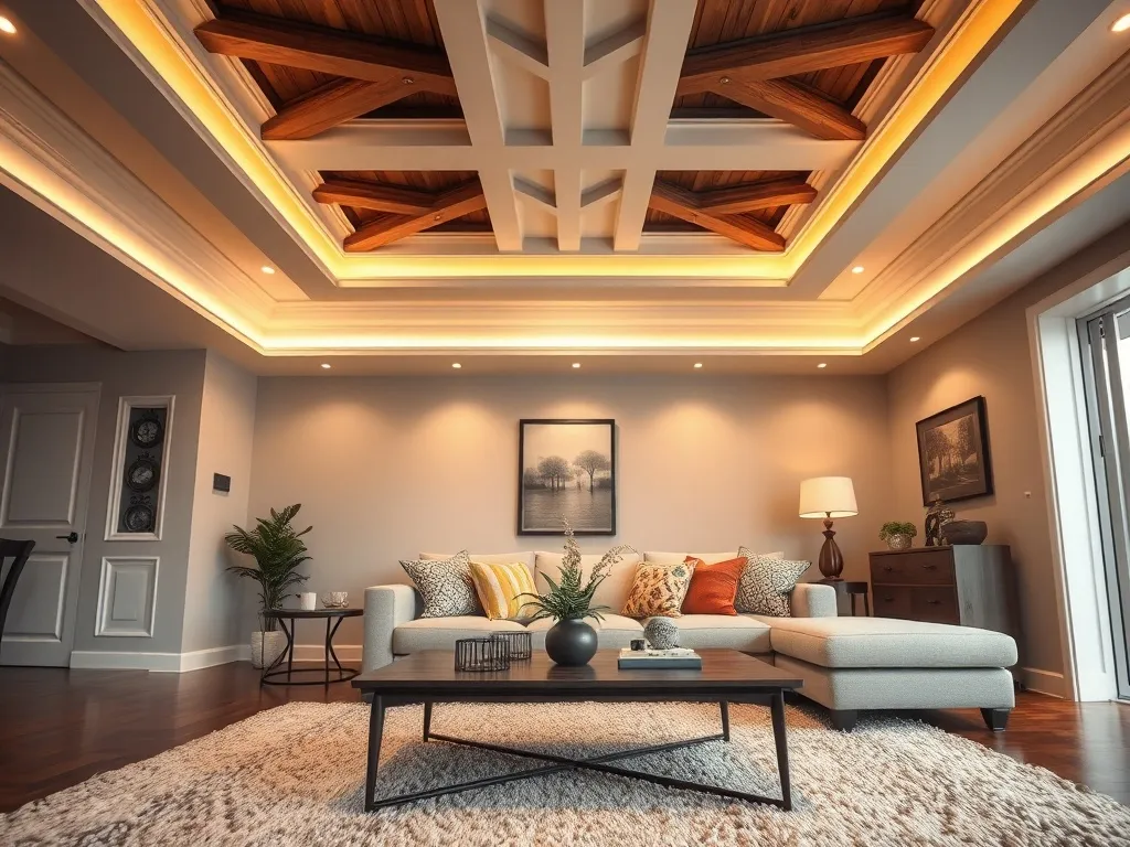 Pomysł na sufit w salonie: jak stworzyć wyjątkową aranżację?