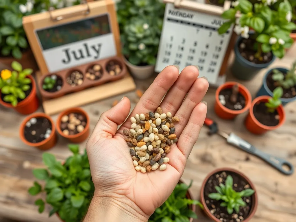 Co siać w lipcu? Przewodnik po warzywach i kwiatach do siewu