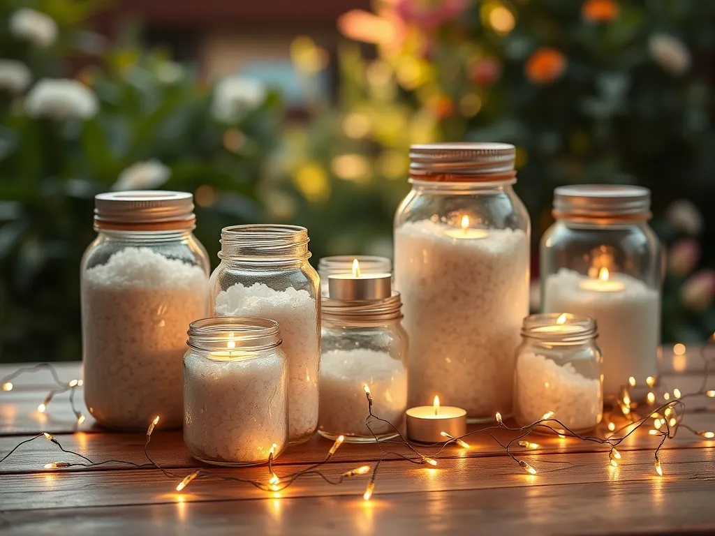 Jak zrobić lampiony ze słoików i soli? Kreatywne pomysły na DIY