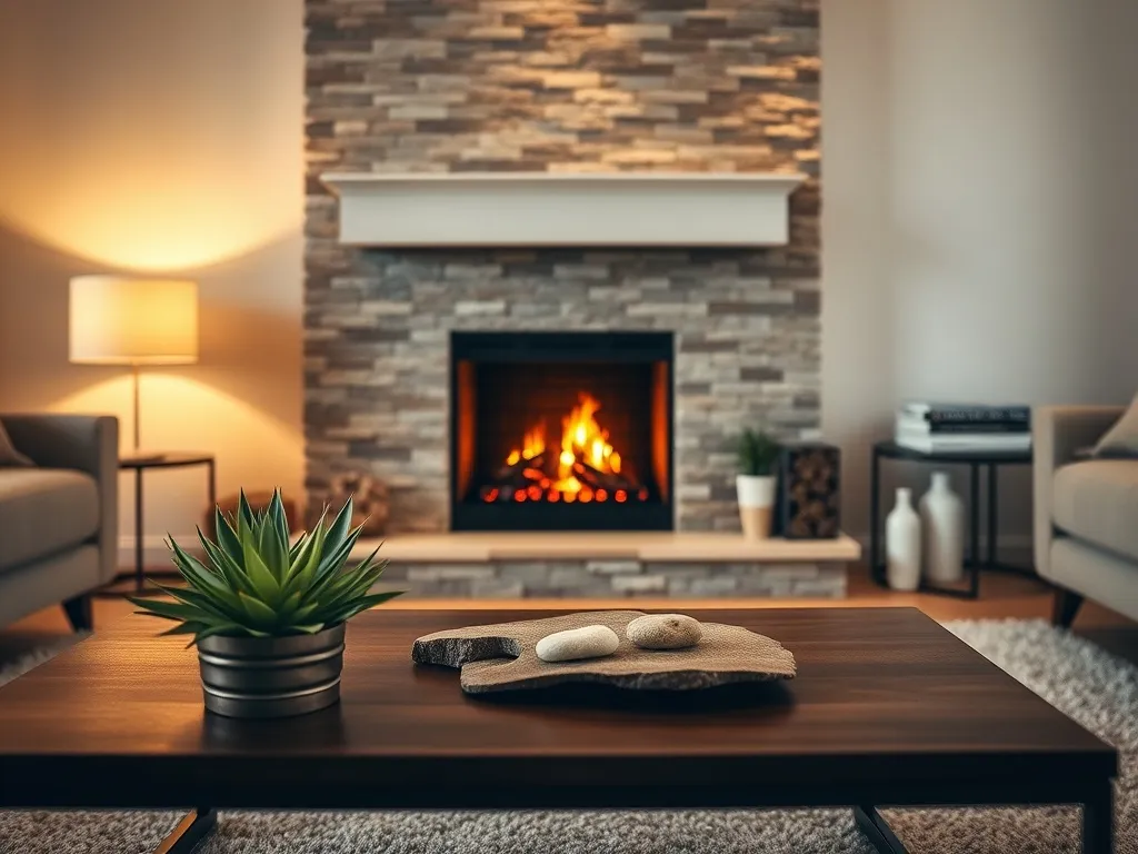 Czym obłożyć kominek w salonie? Praktyczne pomysły i inspiracje
