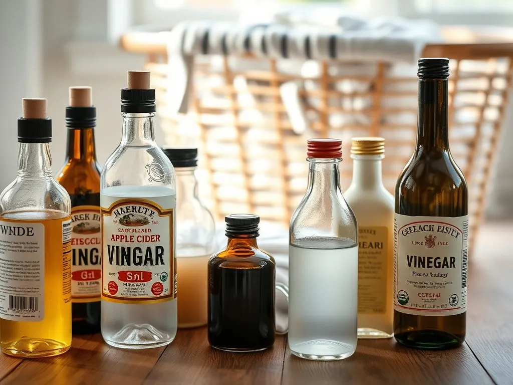 Jaki ocet do prania? Sprawdź, który rodzaj wybrać!