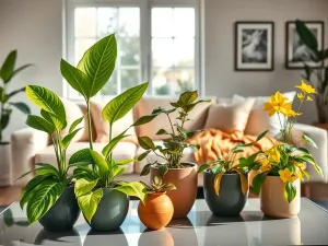 Jakie kwiaty do salonu? Przewodnik po najlepszych roślinach doniczkowych