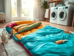 Jak prać śpiwór? Praktyczne porady i wskazówki