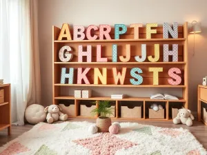 Literki imienne do pokoju dziecka – jak zrobić je samodzielnie?