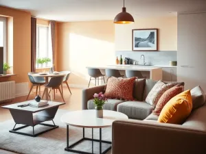 Jak urządzić salon z aneksem kuchennym? Praktyczne porady i inspiracje