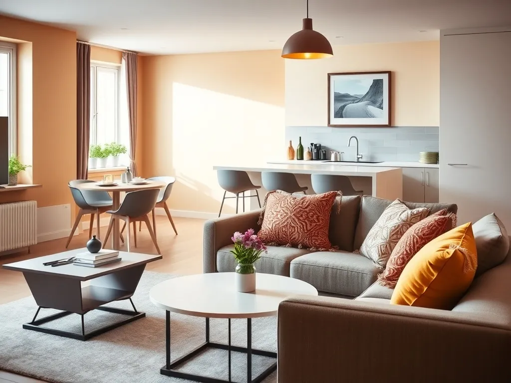 Jak urządzić salon z aneksem kuchennym? Praktyczne porady i inspiracje