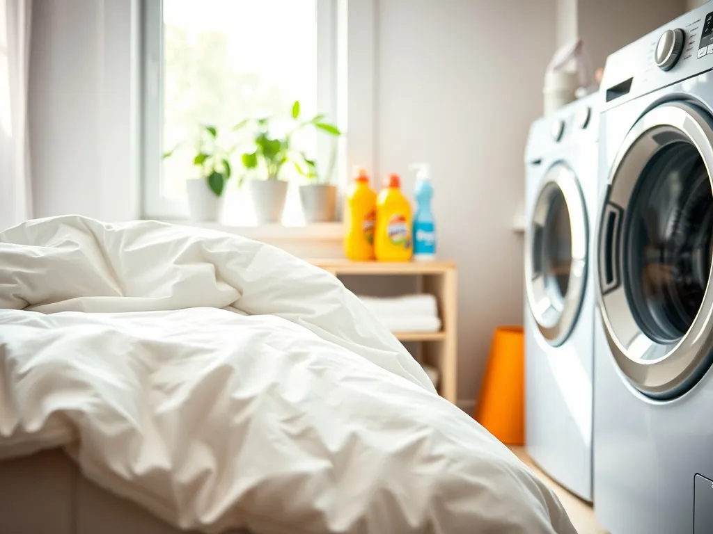 Jak prać kołdrę? Instrukcja krok po kroku