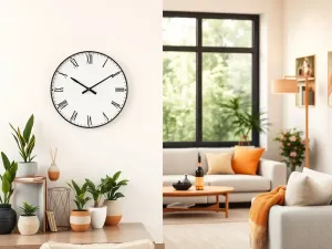 Gdzie powiesić zegar w salonie? Sprawdzone pomysły na aranżację