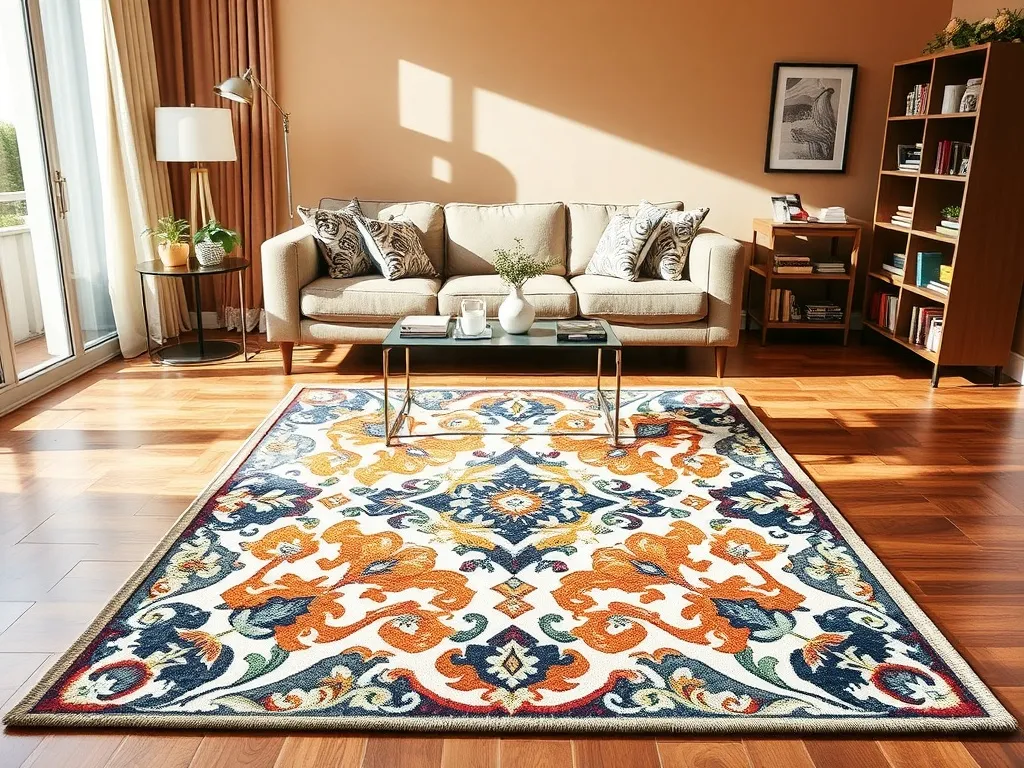 Jak dobrać dywan do salonu? Praktyczne wskazówki i porady