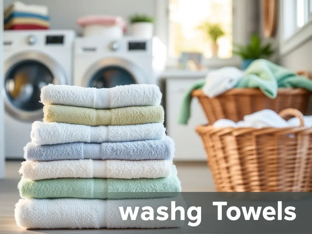 Jak prać ręczniki? Poradnik krok po kroku do idealnych efektów